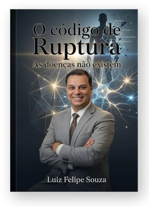 Capa do livro Código de Ruptura, de Luiz Felipe Souza Fijalkowski.